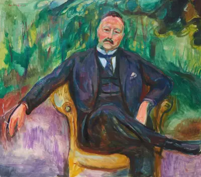 Heinrich C. Hudtwalcker av Edvard Munch