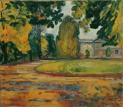Park in Kösen av Edvard Munch