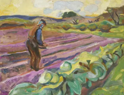 Såmannen (The Sower) av Edvard Munch