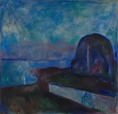 Starry Night av Edvard Munch