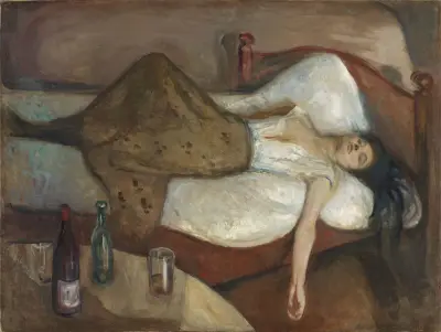 The Day After av Edvard Munch