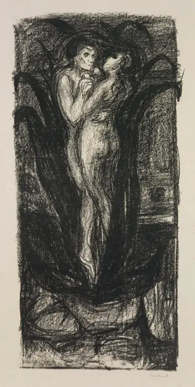 The Flower of Love av Edvard Munch