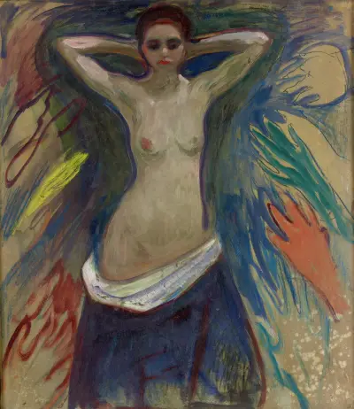The Hands, 1893 av Edvard Munch