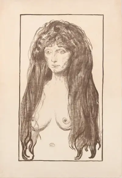 The Sin av Edvard Munch