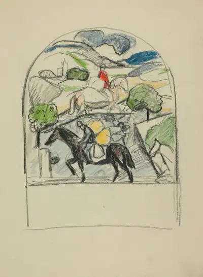 Untitled 13 av Edvard Munch