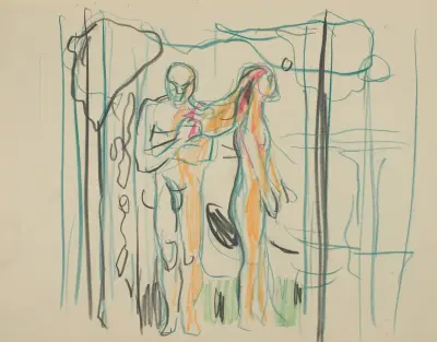 Untitled 21 av Edvard Munch