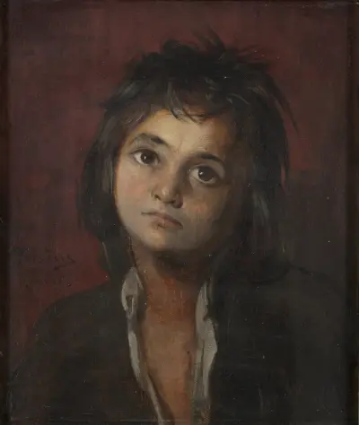 Roman Boy. Study av Edvard Perséus