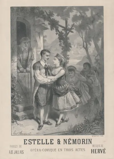 Estelle & Némorin av Edward Ancourt