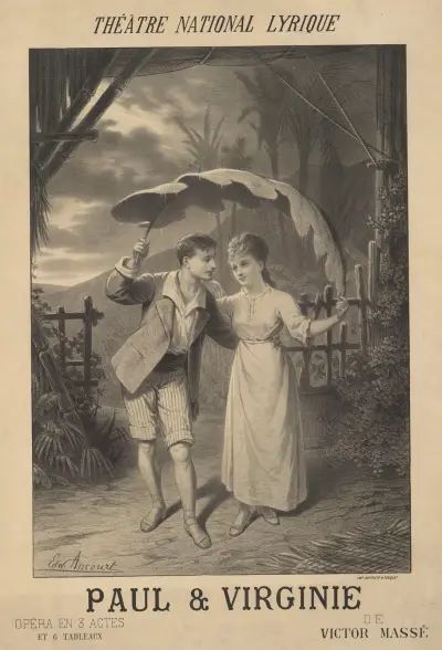 Théâtre national lyrique. Paul & Virginie av Edward Ancourt