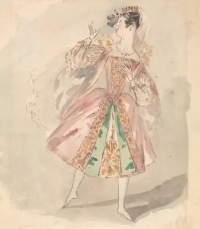A Dancer av Alfred Edward Chalon