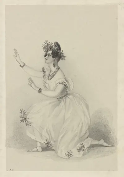 La Naiade av Alfred Edward Chalon