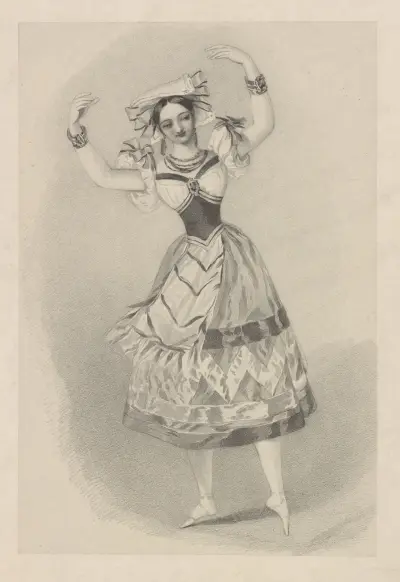 La napolitaine av Alfred Edward Chalon