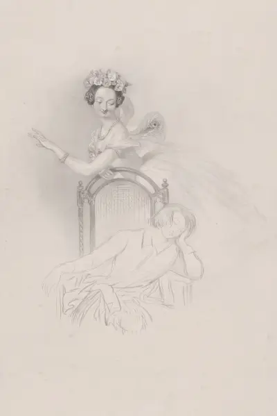 Souvenir d’adieu de Marie Taglioni, 1845 – nr 3 av Alfred Edward Chalon