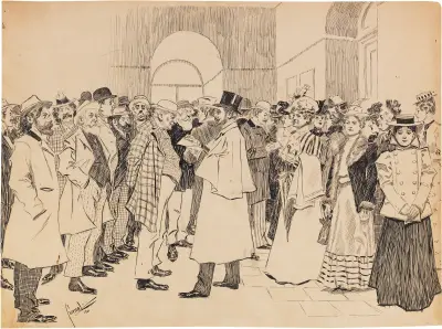 Dresdener Kunstausstellung av Edward Cucuel