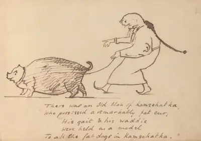 Book of nonsense Pl.04 av Edward Lear