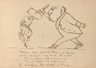 Buch der Nonsens, Taf. 05 von Edward Lear