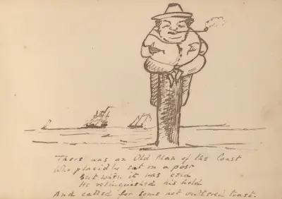 Bok av nonsens, pl. 07 av Edward Lear