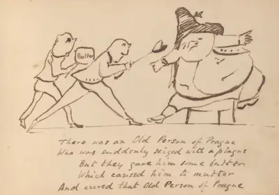 Boken om nonsens, pl. 15 av Edward Lear