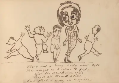 Buch der Unsinnigkeiten Taf. 17 von Edward Lear