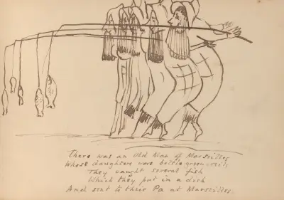 Buch der Unsinnsgedichte Taf. 20 von Edward Lear