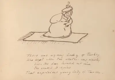 Book of Nonsense, pl. 23 av Edward Lear
