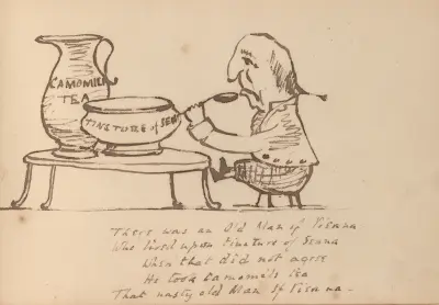 Buch der Unsinnsgedichte, Taf. 26 von Edward Lear