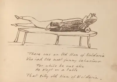 Book of Nonsense, plansch 27 av Edward Lear