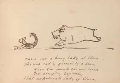 Buch der Nonsensverse, Tafel 35 von Edward Lear