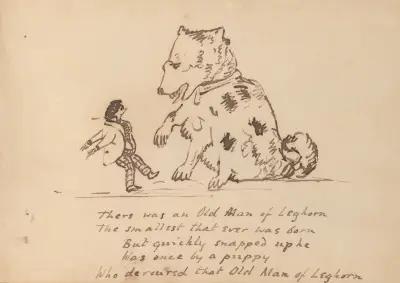 Boken om nonsens, plansch 39 av Edward Lear