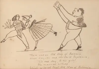 Book of nonsense Pl.40 av Edward Lear