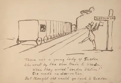 Buch des Unsinns Taf. 45 von Edward Lear