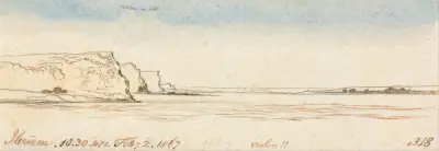 Ibreem, 10-30 am, 2 February 1867 av Edward Lear
