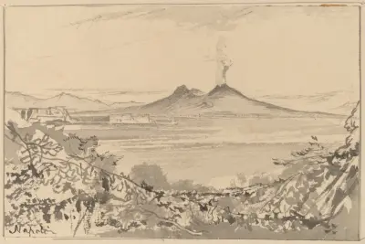 Neapel von Edward Lear