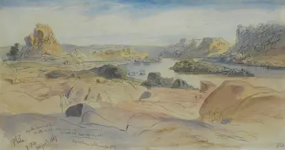 Philae, Egypt av Edward Lear