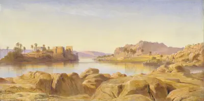 Philae, Ägypten von Edward Lear