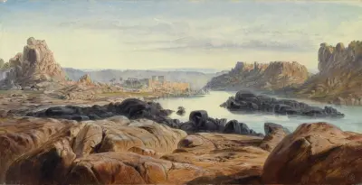 Philae av Edward Lear