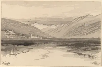 Taggia von Edward Lear