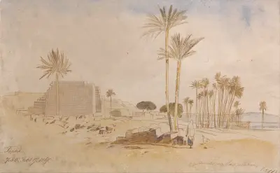 Tapha, 7-50 a.m., February 17, 1867 av Edward Lear