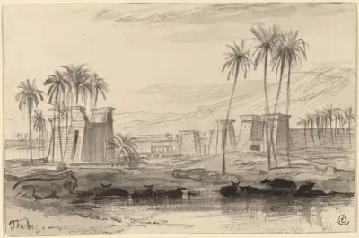 Thebe av Edward Lear