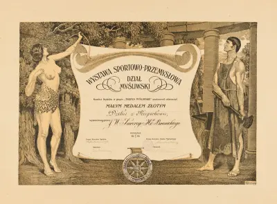Exhibition of Sport and Industry – Hunting section av Edward Okuń