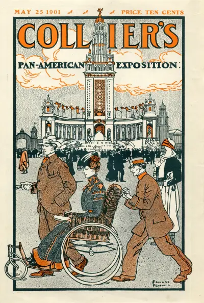 Collier’s Pan-American Exposition May 25 1901 av Edward Penfield