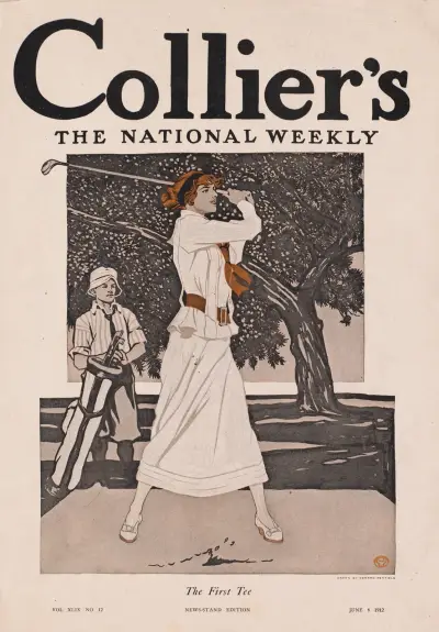 Collier's, the national weekly, första tee av Edward Penfield