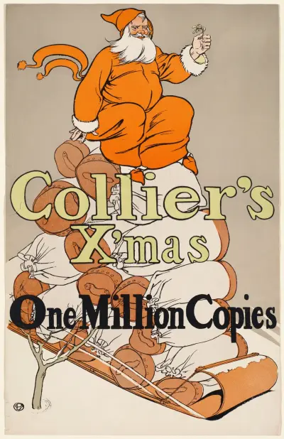 Collier’s X’mas, one million copies av Edward Penfield