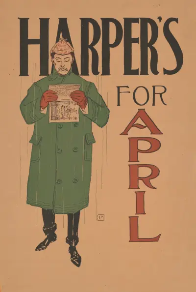 Harper’s April, 1893 av Edward Penfield