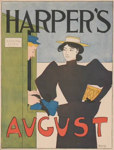 Harper’s August., 1894 av Edward Penfield