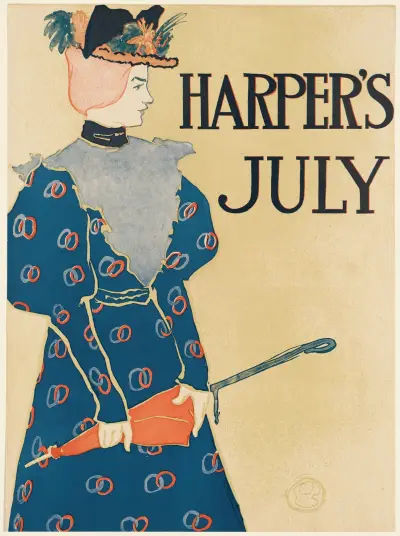 Harper’s juli av Edward Penfield