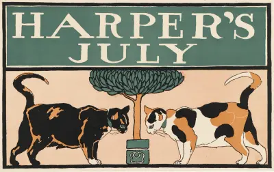 Harper’s July av Edward Penfield