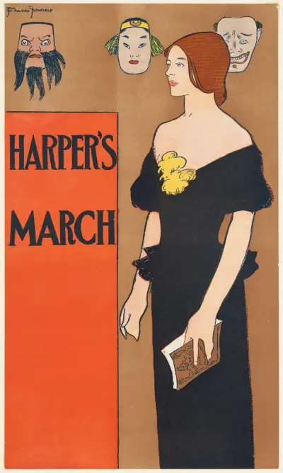 Harper’s March av Edward Penfield
