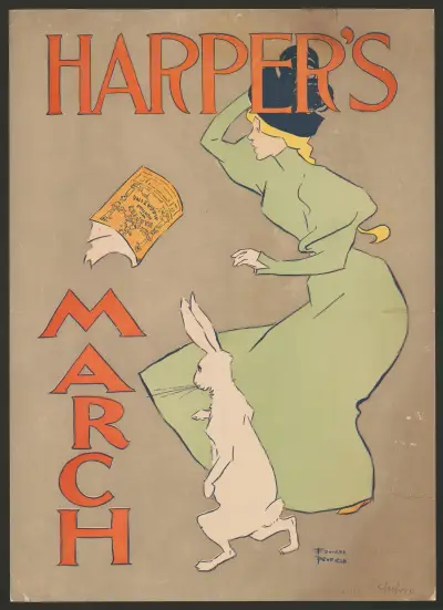 Harper’s March av Edward Penfield