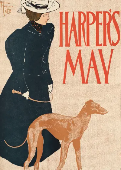 Harper’s May av Edward Penfield